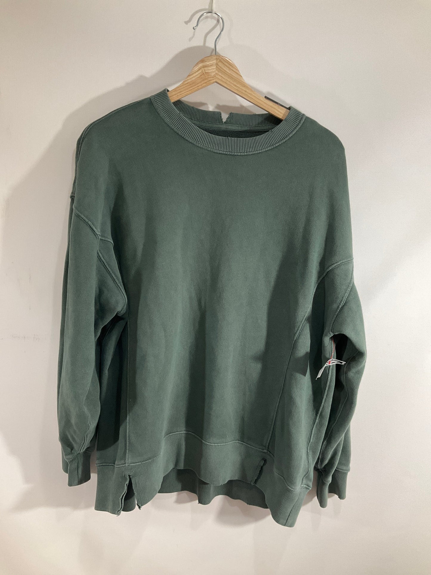 Sweatshirt Crewneck By Aerie In Green, Size: S