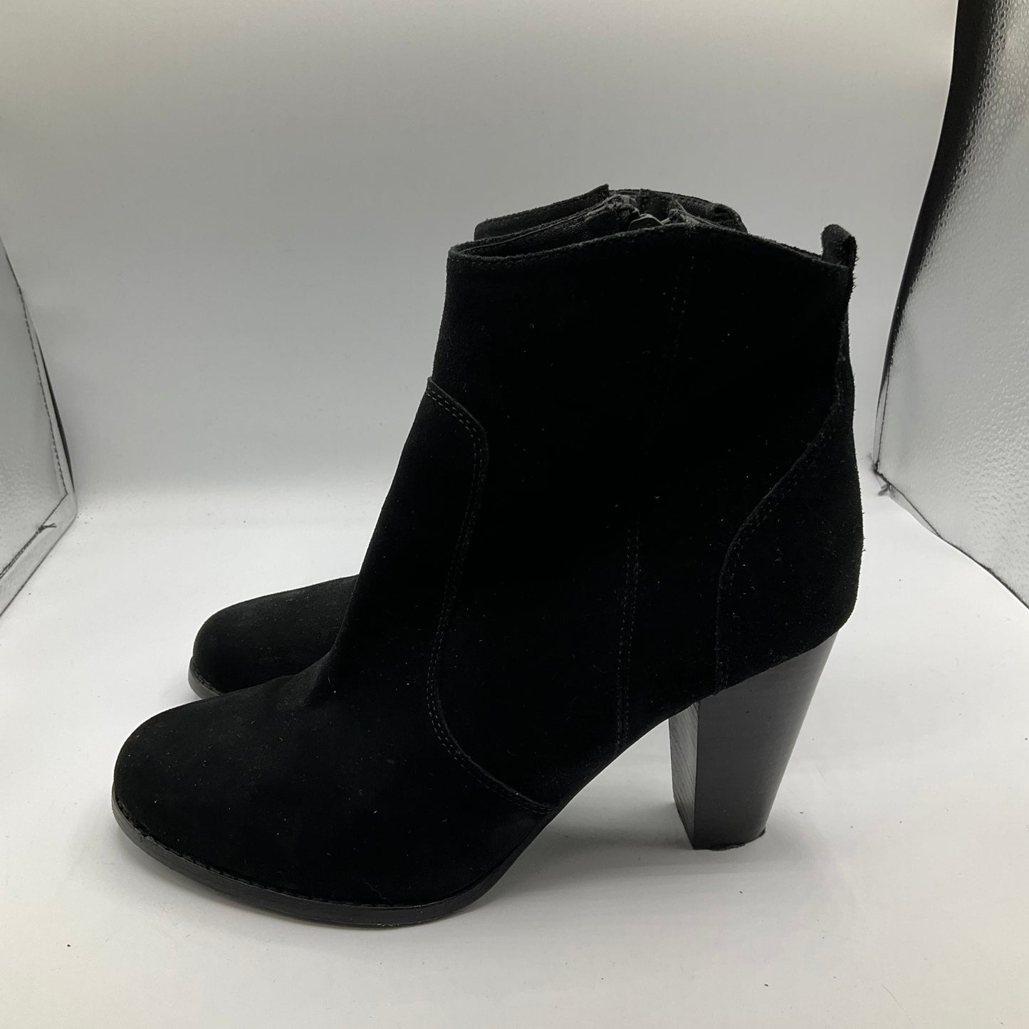 Boots Ankle Heels By Joie In Black, Size: 10