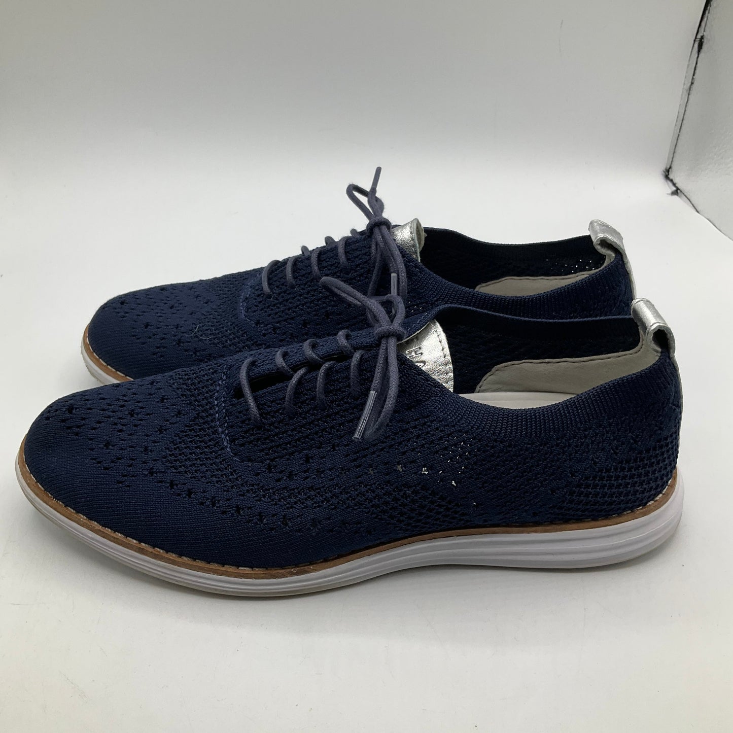 Blue Shoes Flats Cole-haan, Size 7.5