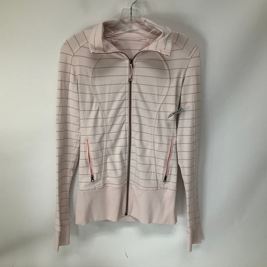 Athletic Jacket By Lululemon In Pink, Size: 4