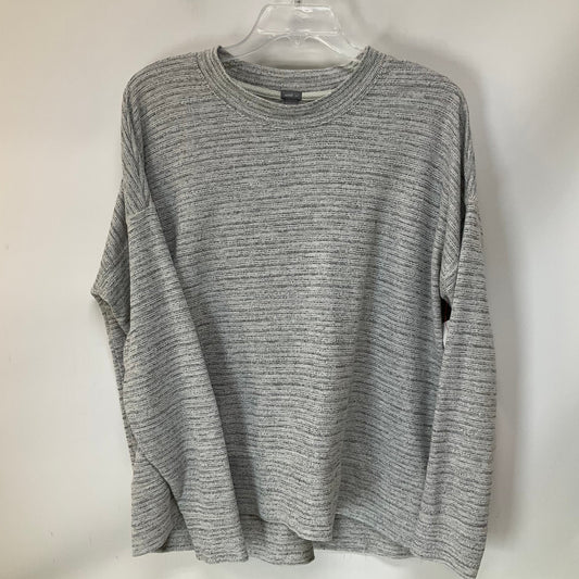 Top Long Sleeve By Aerie In Grey, Size: S