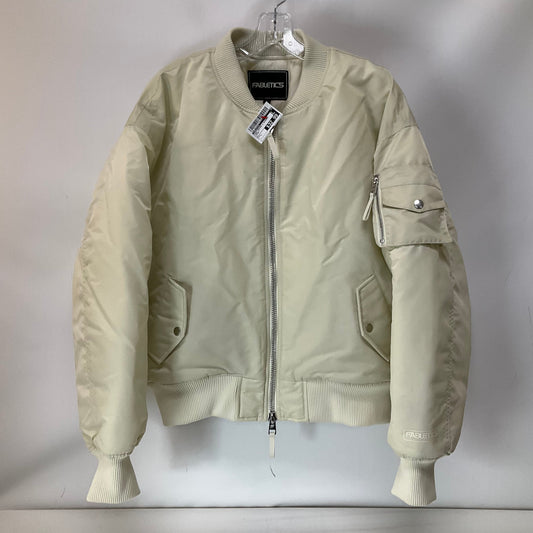 Coat Puffer & Quilted By Fabletics In Cream, Size: L