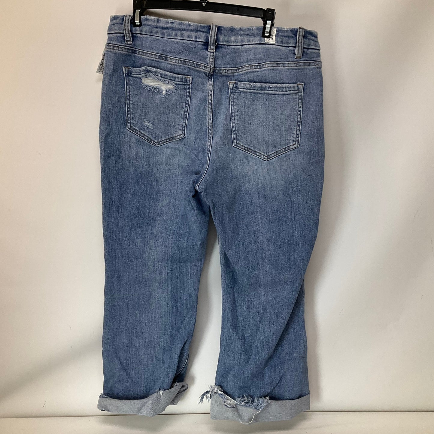 Jeans Straight By Altard State In Blue Denim, Size: 14