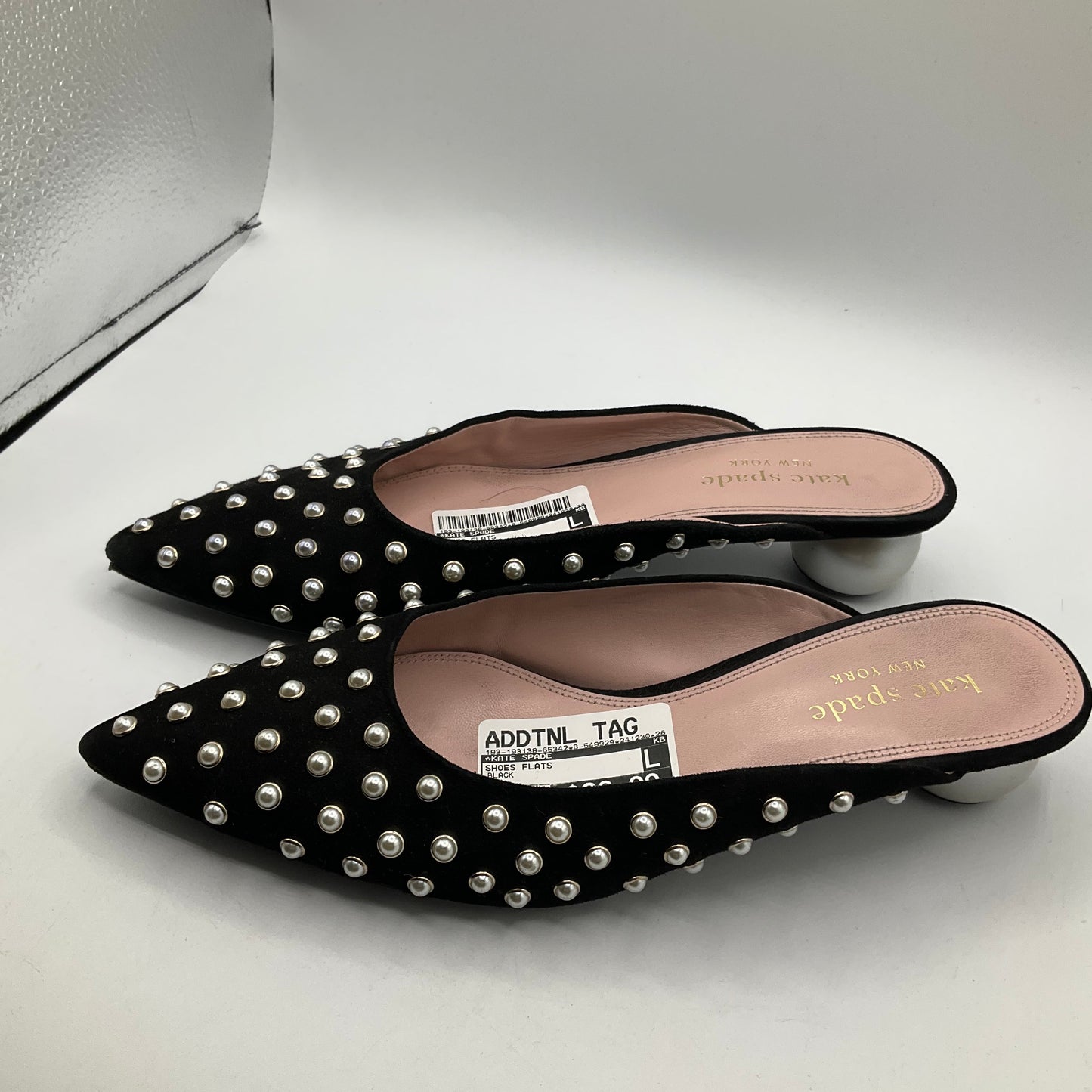 Shoes Flats By Kate Spade In Black, Size: 9