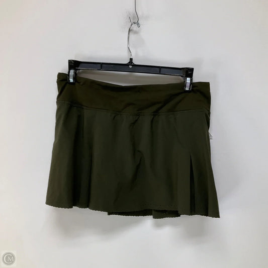 Athletic Skirt By Lululemon In Green, Size: 6