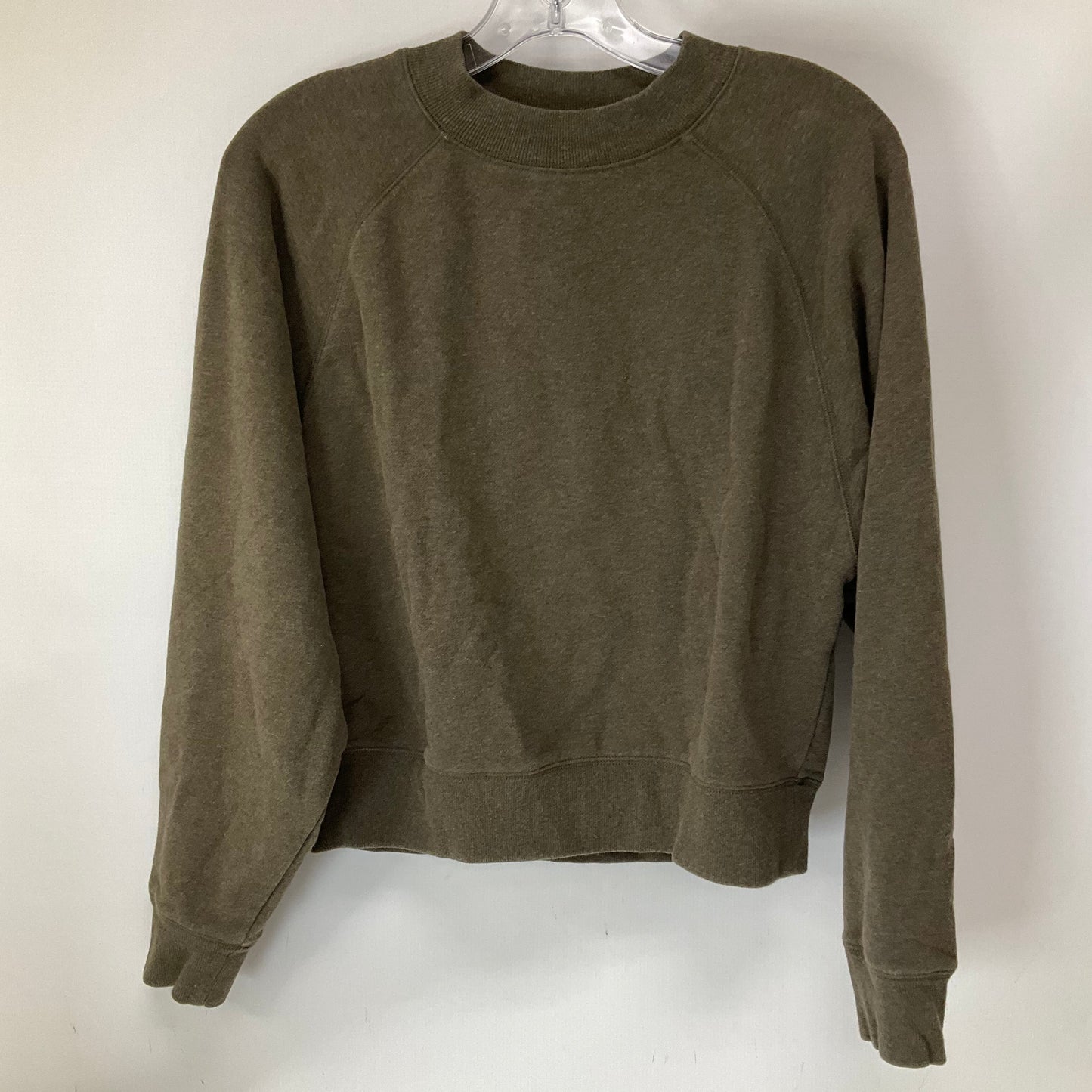 Top Long Sleeve By Vince In Green, Size: Xs