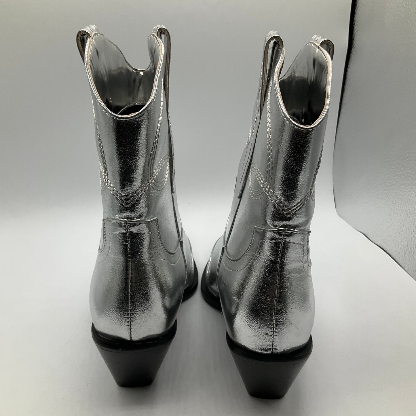 Boots Western By Cma In Silver, Size: 8