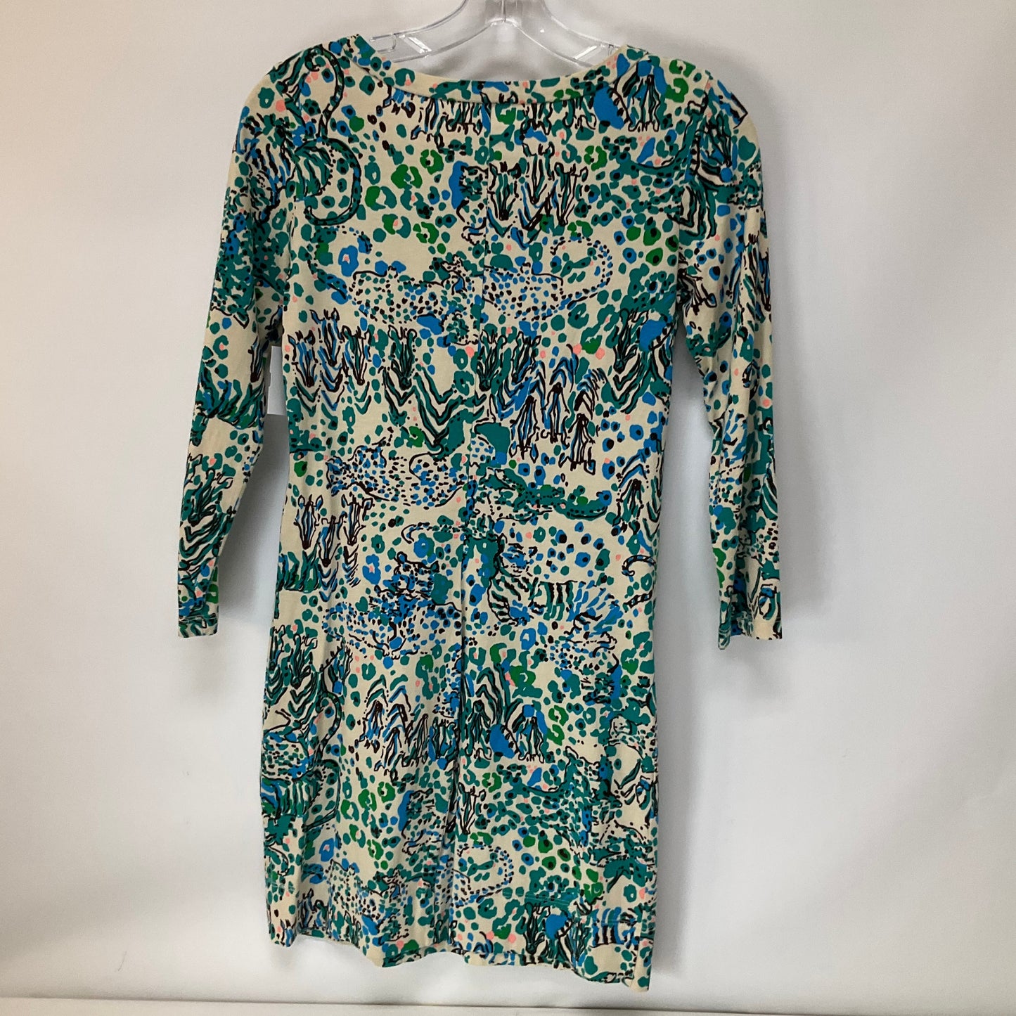 Blue Dress Casual Midi Lilly Pulitzer, Size Xs