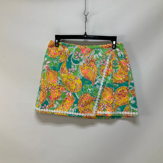 Tropical Print Skirt Mini & Short Lilly Pulitzer, Size 0