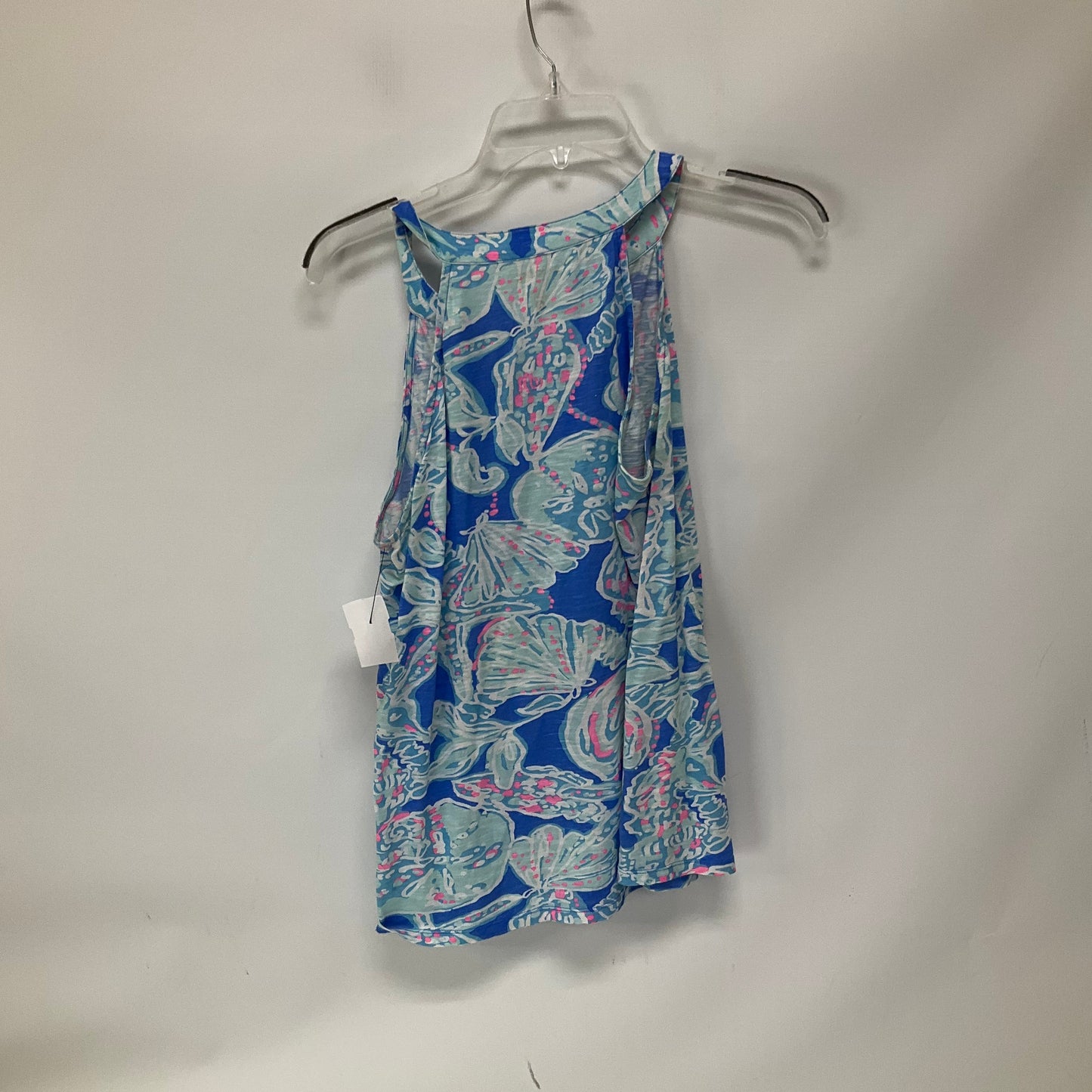 Blue & Pink Top Sleeveless Lilly Pulitzer, Size S