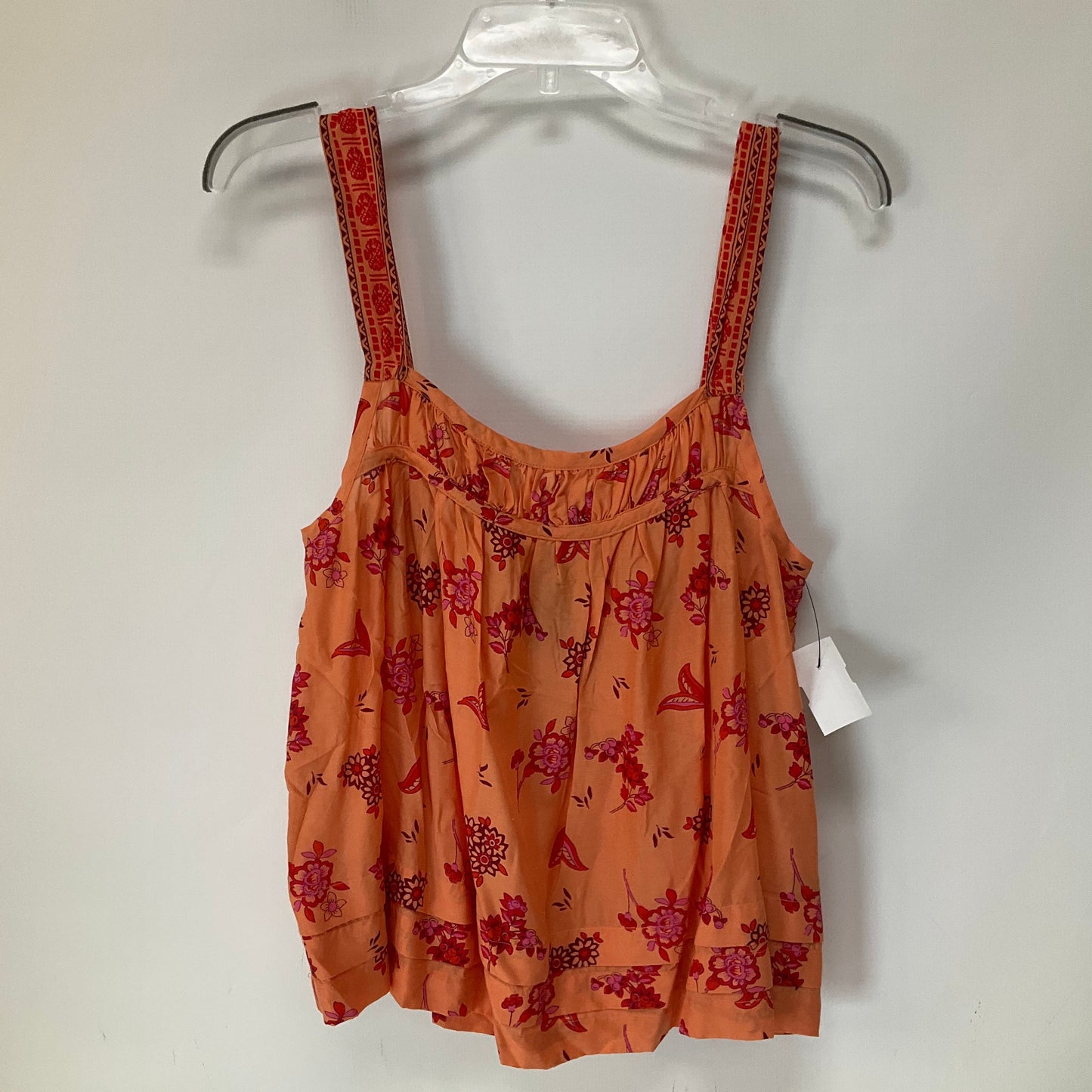 Orange Top Sleeveless Anthropologie, Size S