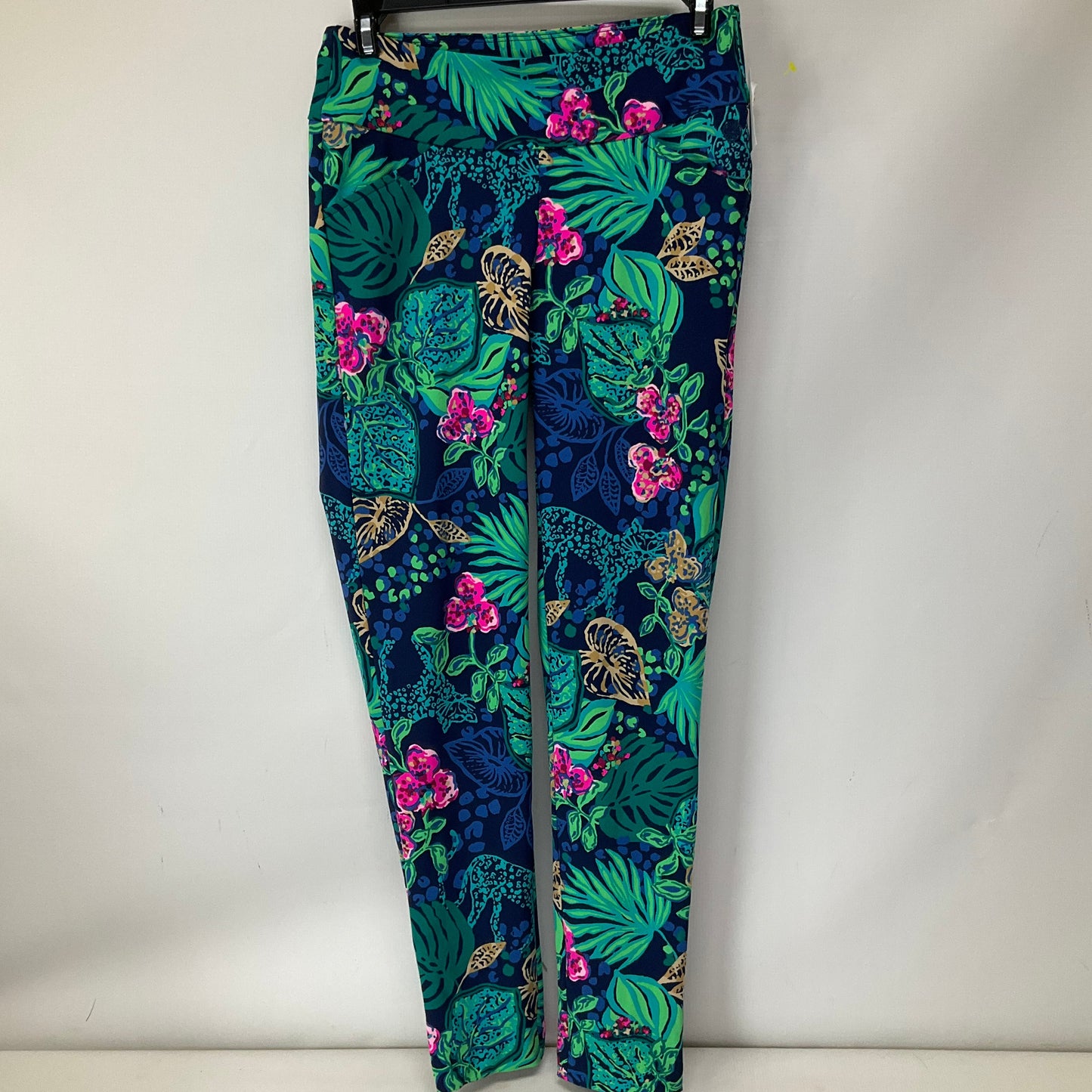 Tropical Print Athletic Leggings Lilly Pulitzer, Size 0