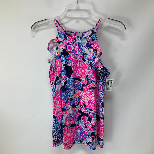 Tropical Print Top Sleeveless Lilly Pulitzer, Size Xs