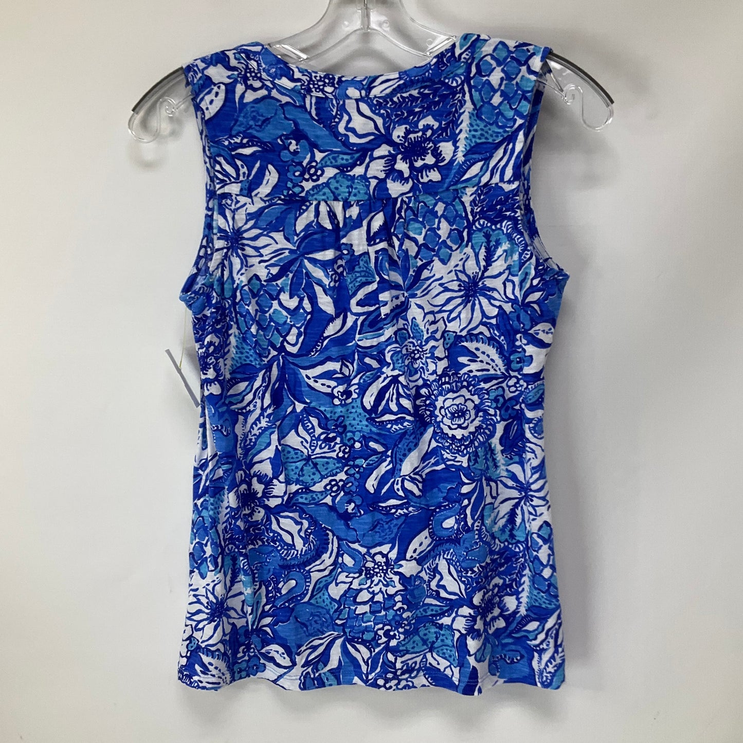 Blue Top Sleeveless Lilly Pulitzer, Size Xs