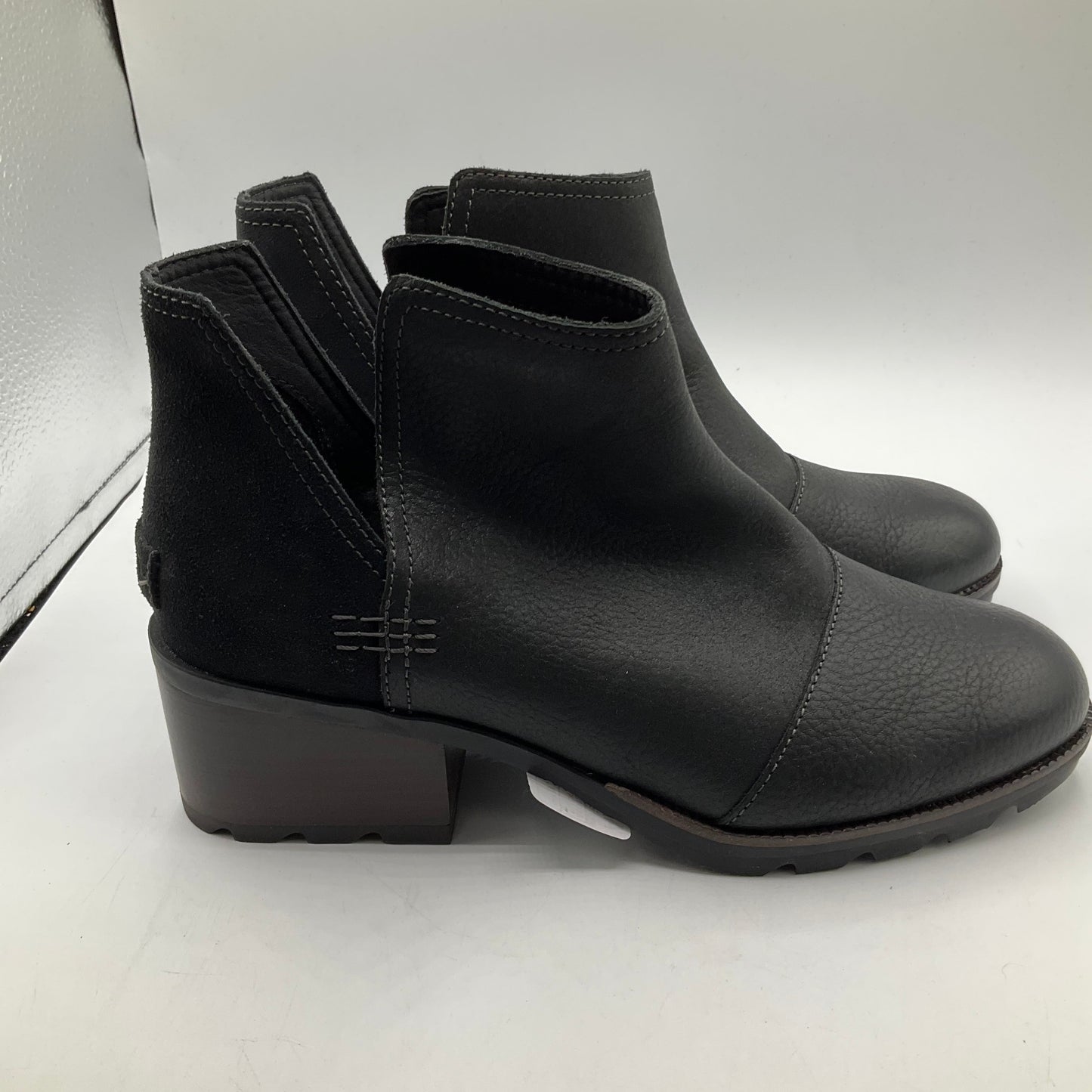 Boots Ankle Heels By Sorel In Black, Size: 9.5