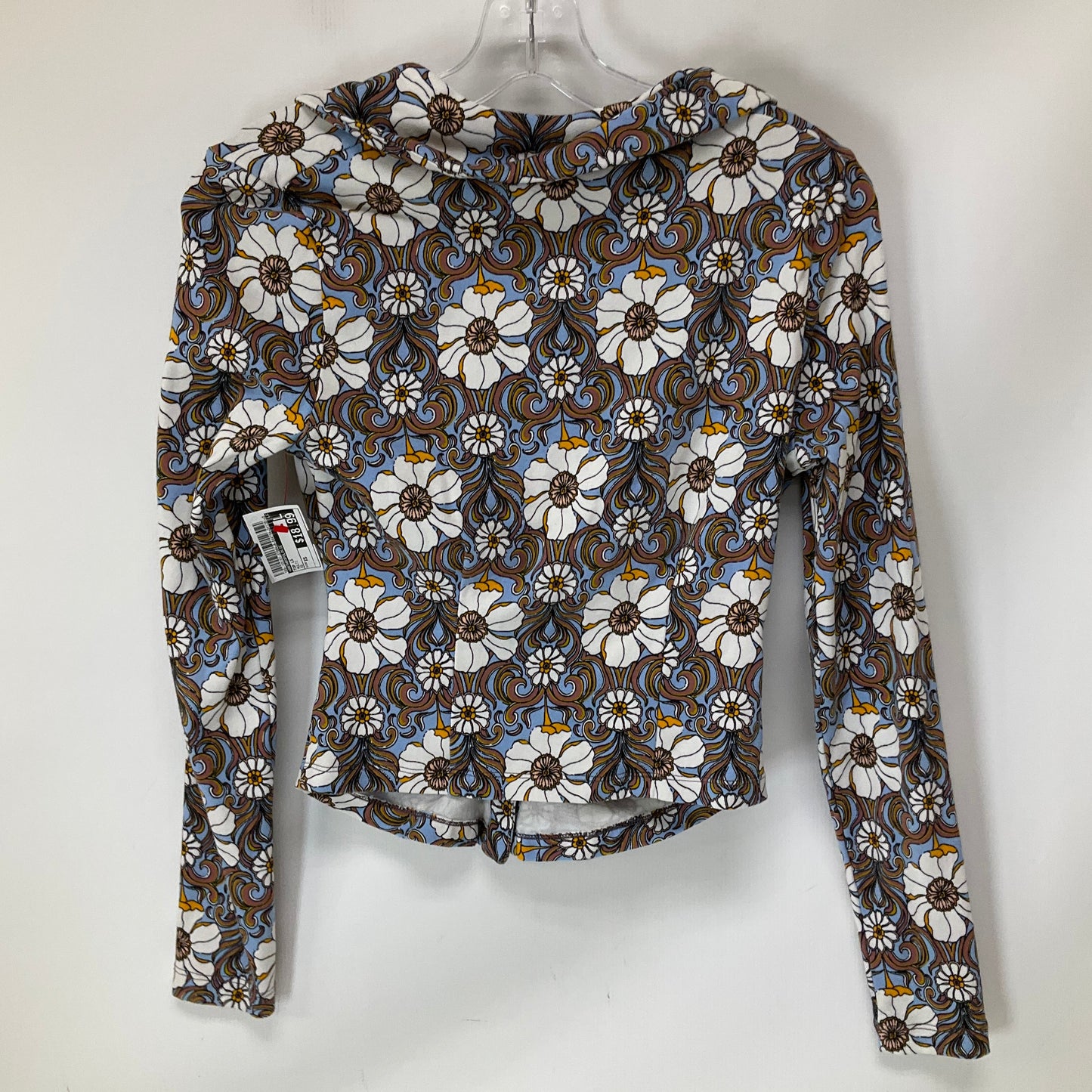 Top Long Sleeve By Anthropologie In Multi-colored, Size: Xs