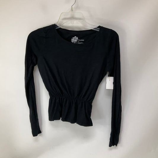 Top Long Sleeve By Pilcro In Black, Size: Xs