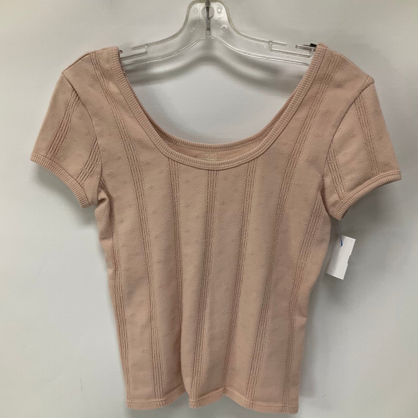 Top Short Sleeve By Madewell In Pink, Size: Xs