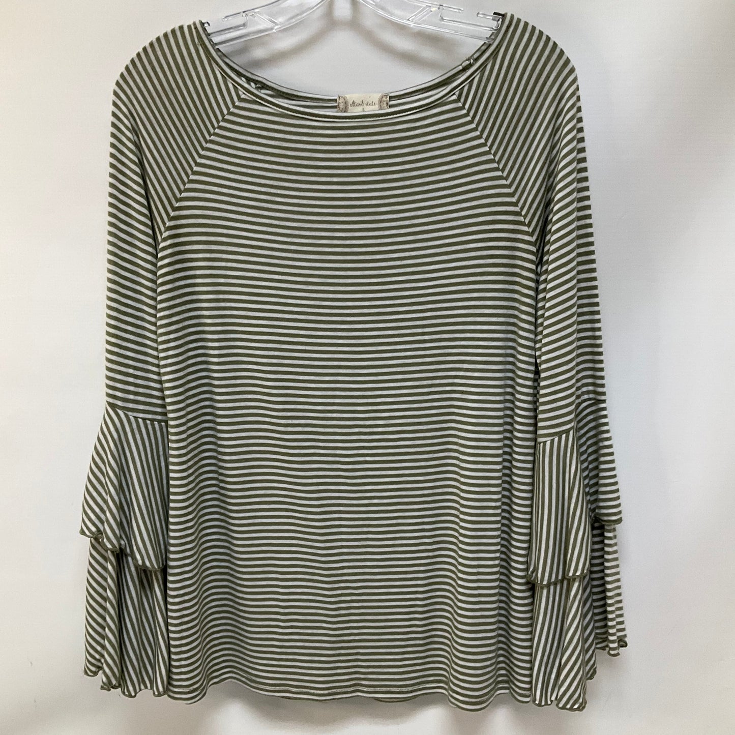 Top Long Sleeve By Altard State In Striped Pattern, Size: S