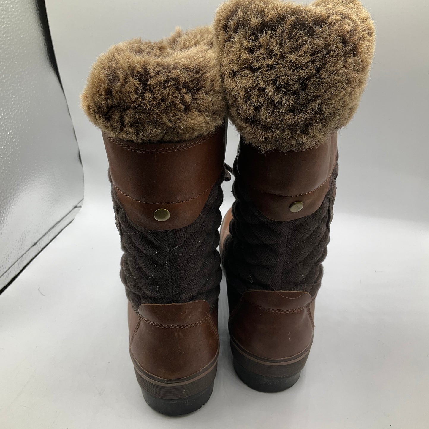 Boots Snow By Ugg In Brown, Size: 7