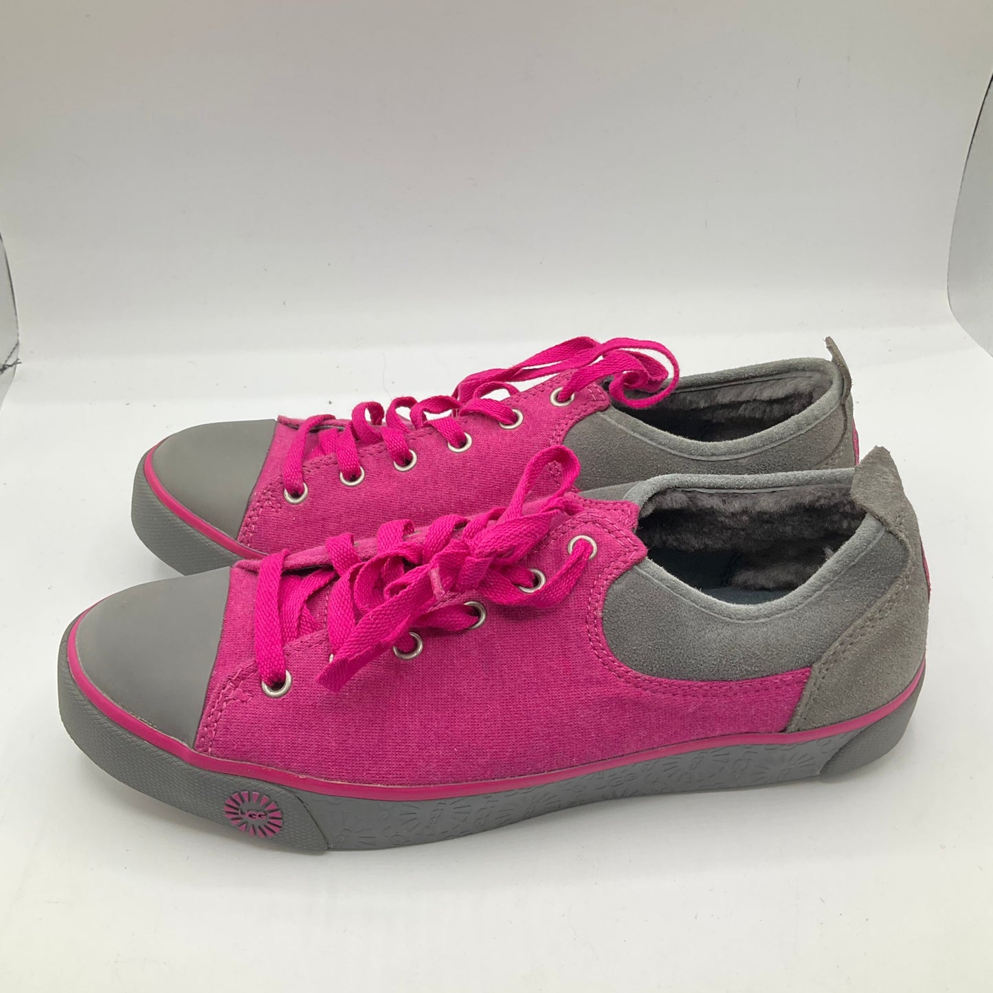 Shoes Sneakers By Ugg In Pink, Size: 9