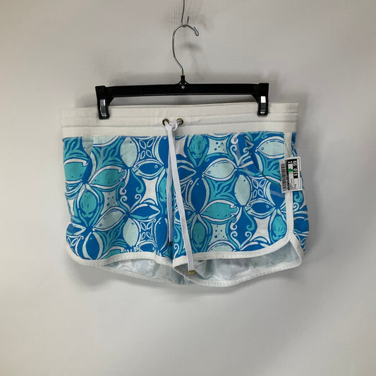 Shorts By Lilly Pulitzer In Blue & White, Size: M