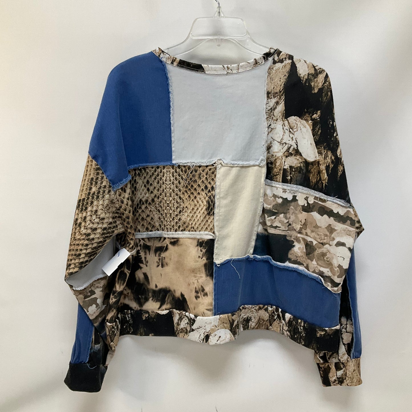 Top Long Sleeve By Zara In Multi-colored, Size: S