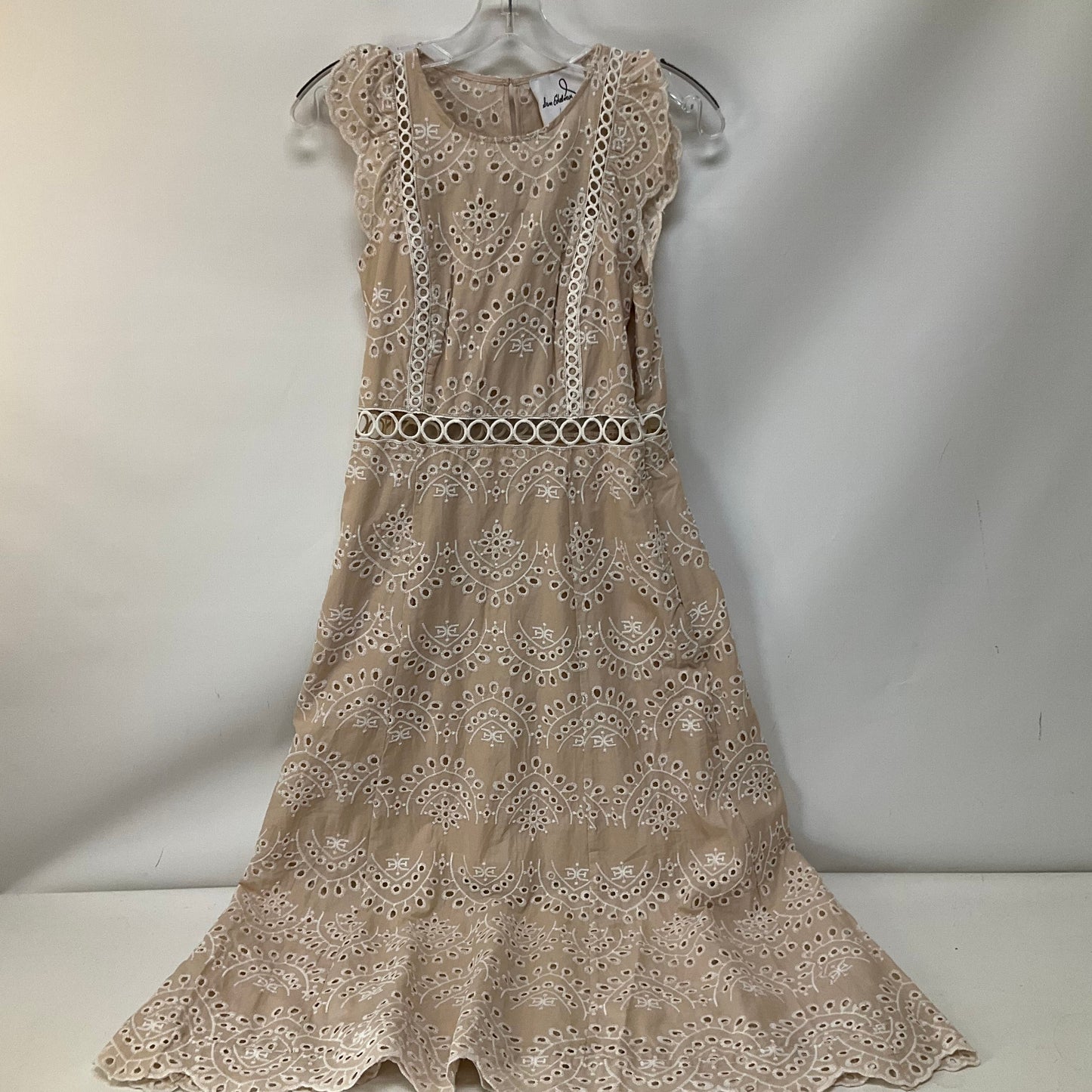 Dress Casual Maxi By Sam Edelman In Beige, Size: 4