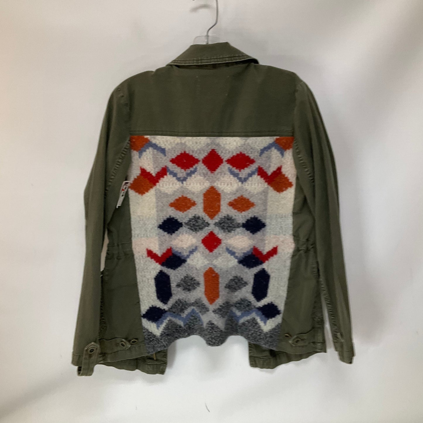 Jacket Denim By Anthropologie In Green Denim, Size: Xs