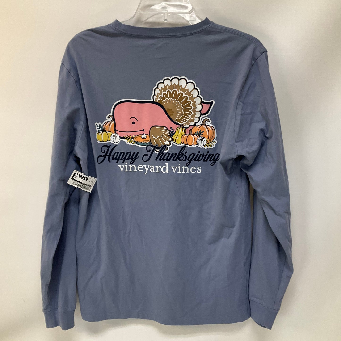 Top Long Sleeve By Vineyard Vines In Blue, Size: S