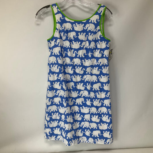 Blue Dress Casual Midi Lilly Pulitzer, Size 0