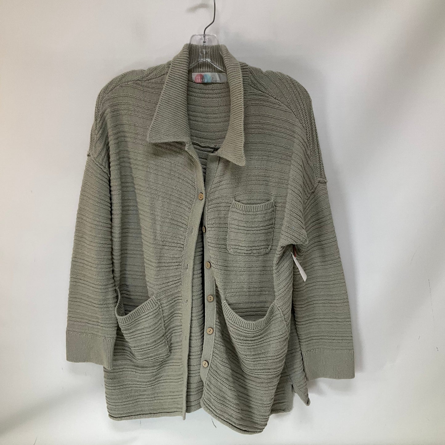 Cardigan By Free People In Green, Size: S