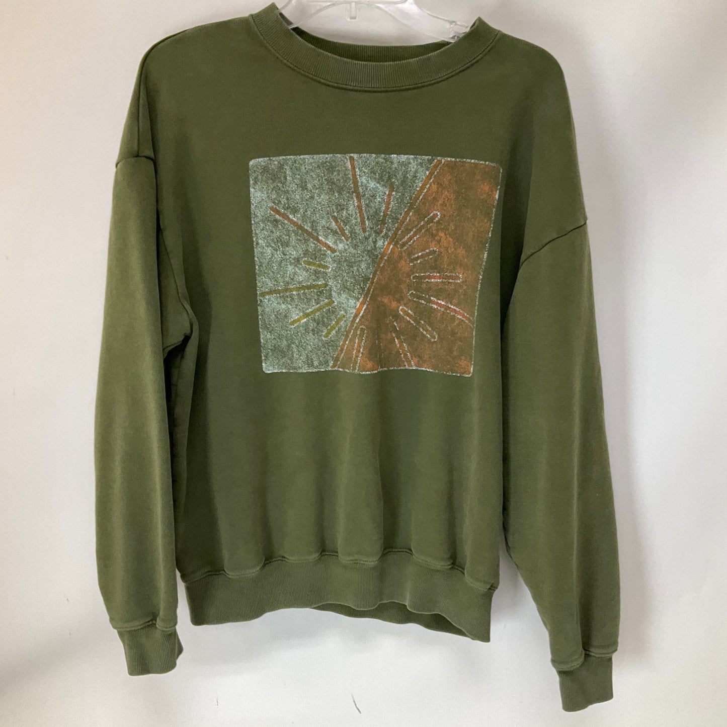 Top Long Sleeve By Aerie In Green, Size: Xs