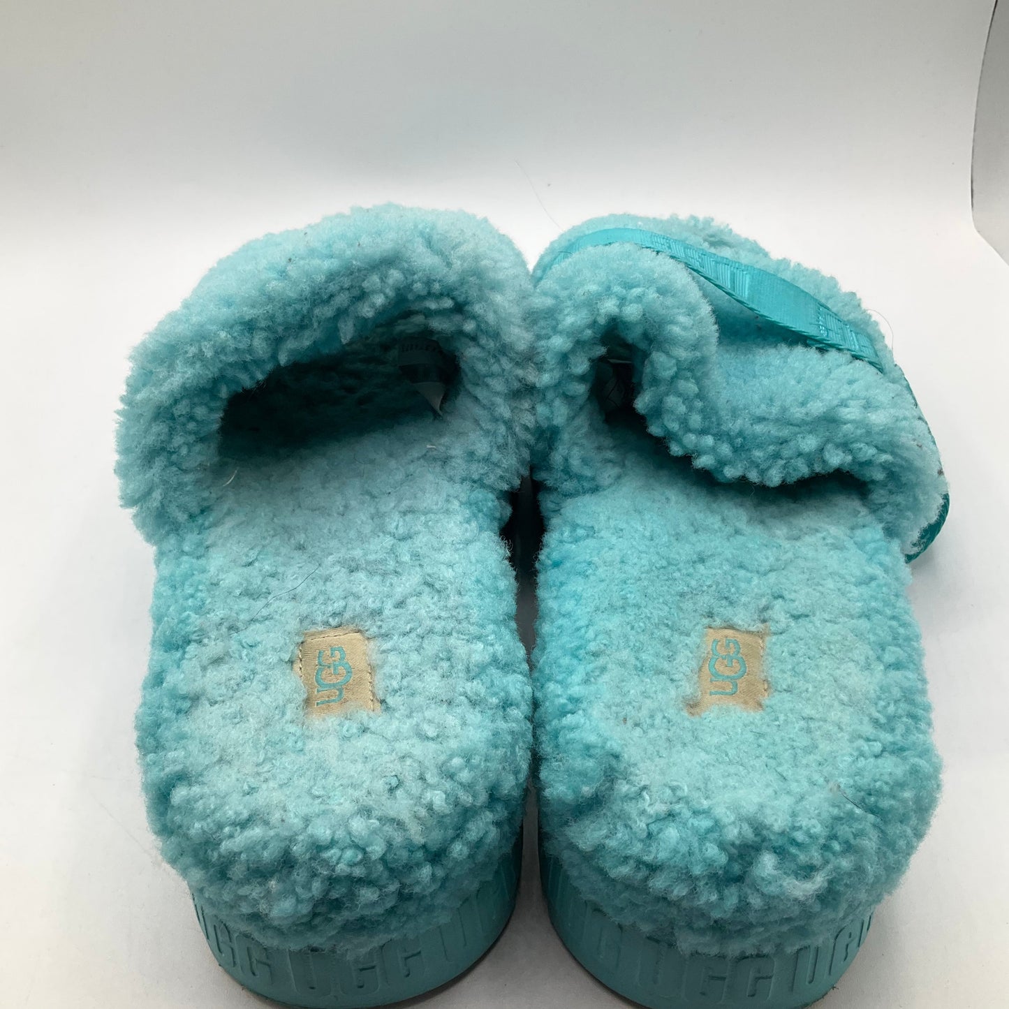 Sandals Heels Block By Ugg In Blue, Size: 9