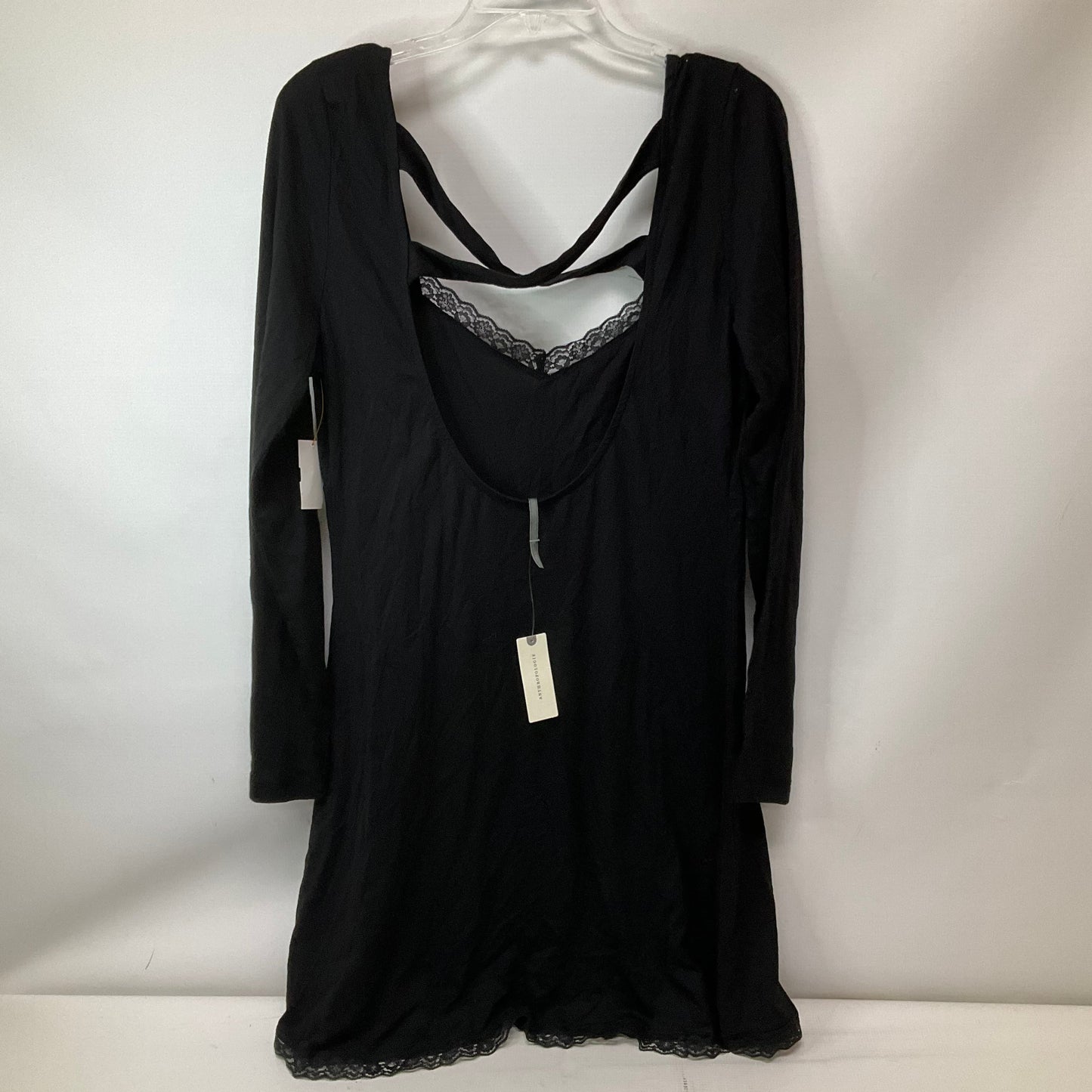 Dress Casual Short By Anthropologie In Black, Size: L