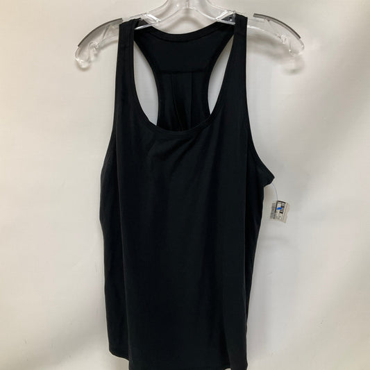 Athletic Tank Top By Lululemon In Black, Size: 10