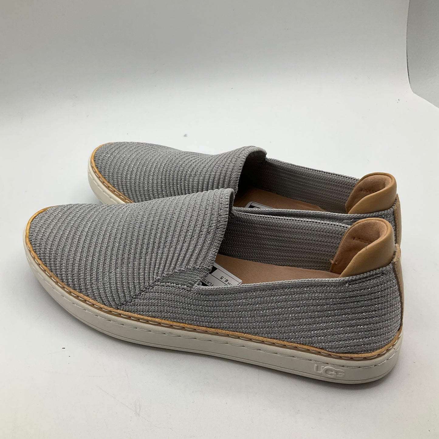 Shoes Flats By Ugg In Grey, Size: 6.5