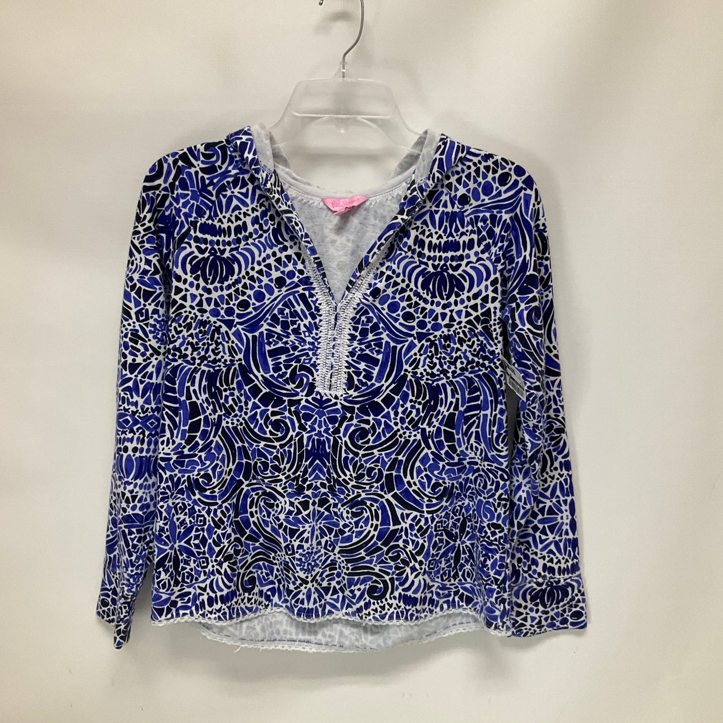 Blue Top Long Sleeve Lilly Pulitzer, Size S