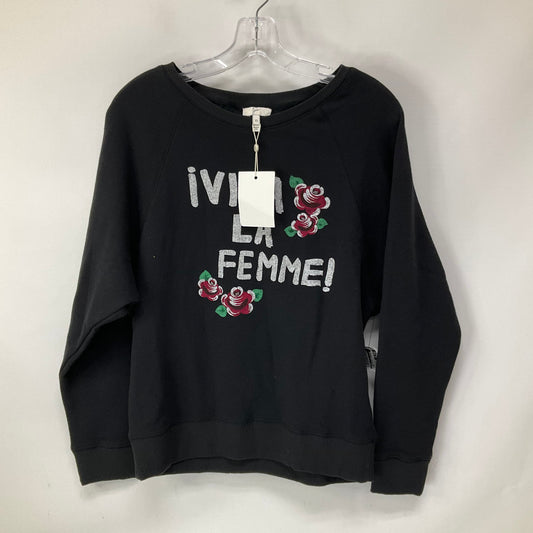 Black Sweatshirt Crewneck Joie, Size Xs