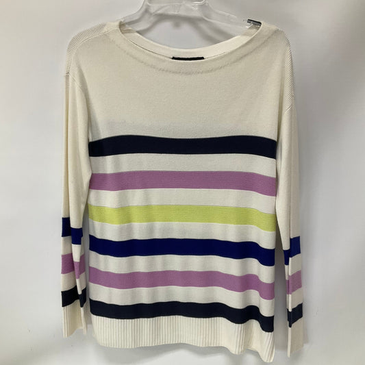 Top Long Sleeve By St John Collection In Striped Pattern, Size: Xs