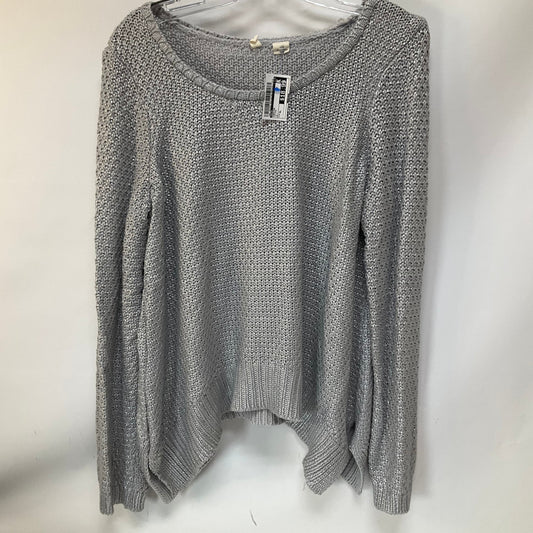 Sweater By Moth In Silver, Size: Xl