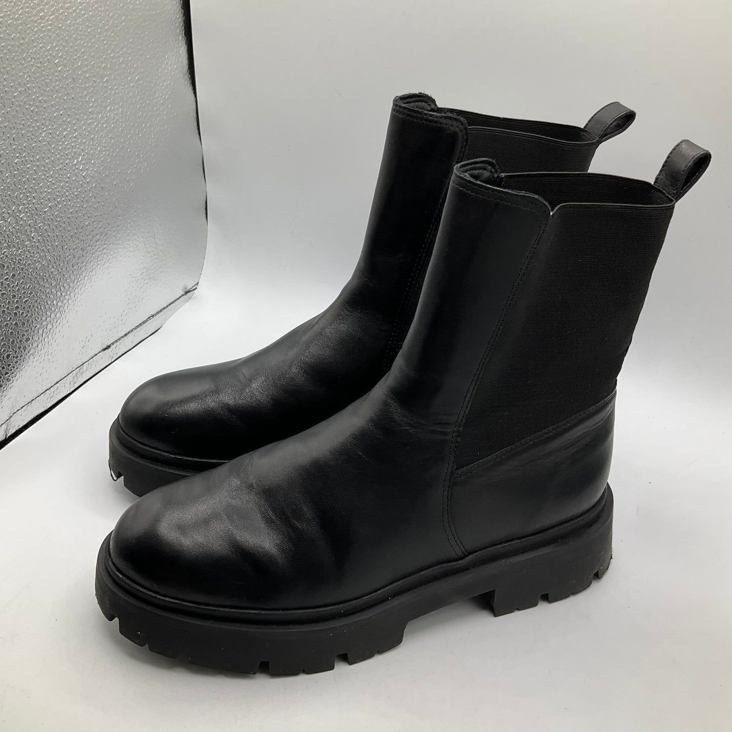 Boots Designer By Cmb In Black, Size: 8.5