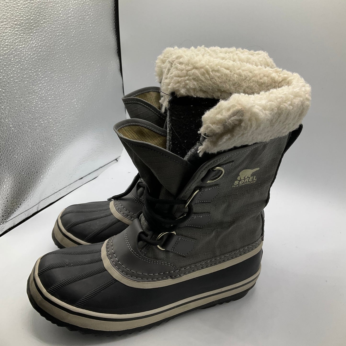 Boots Snow By Sorel In Grey, Size: 6.5