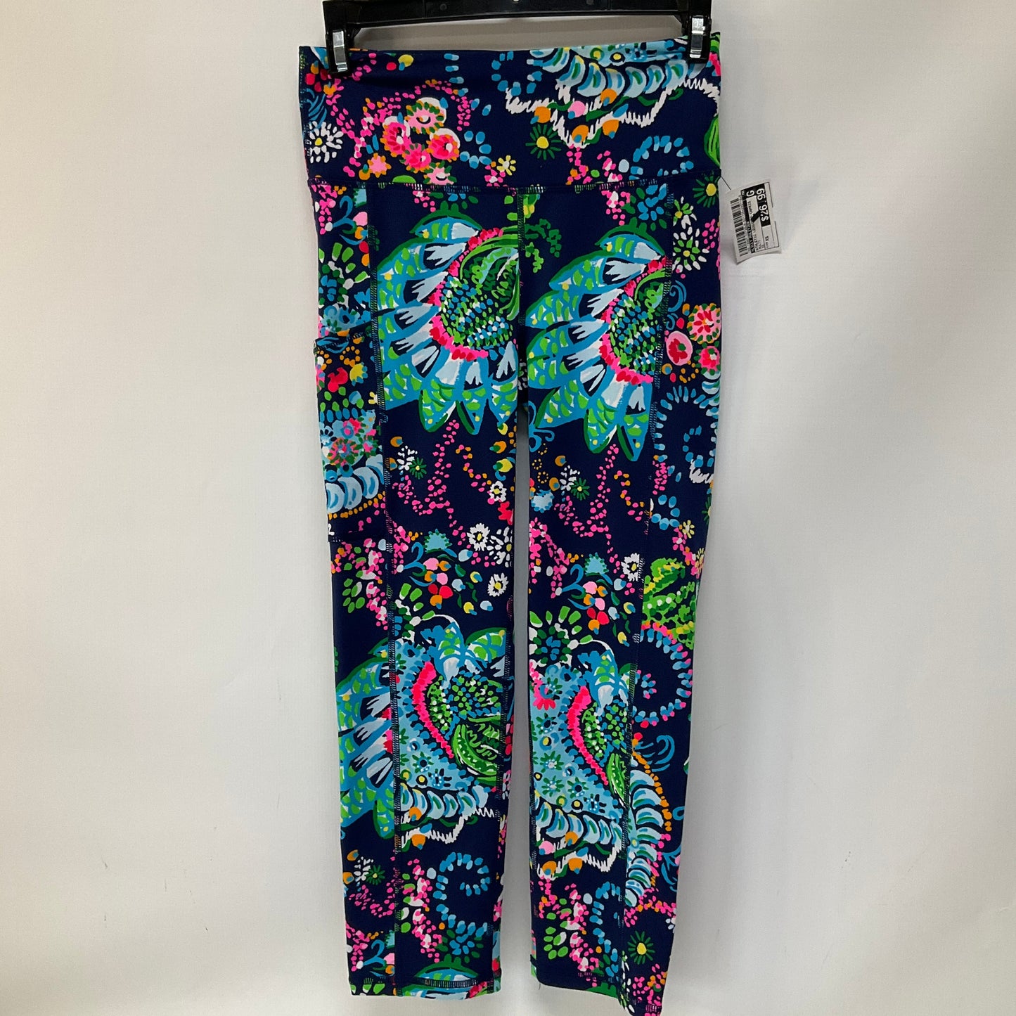 Multi-colored Athletic Leggings Capris Lilly Pulitzer, Size Xs