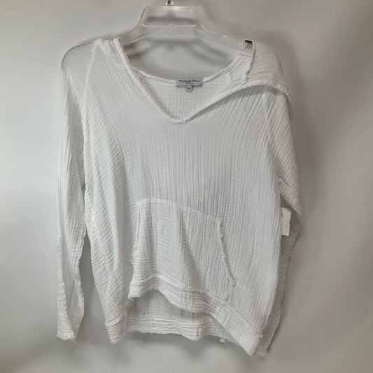 Top Long Sleeve By Michael Stars In White, Size: Xs