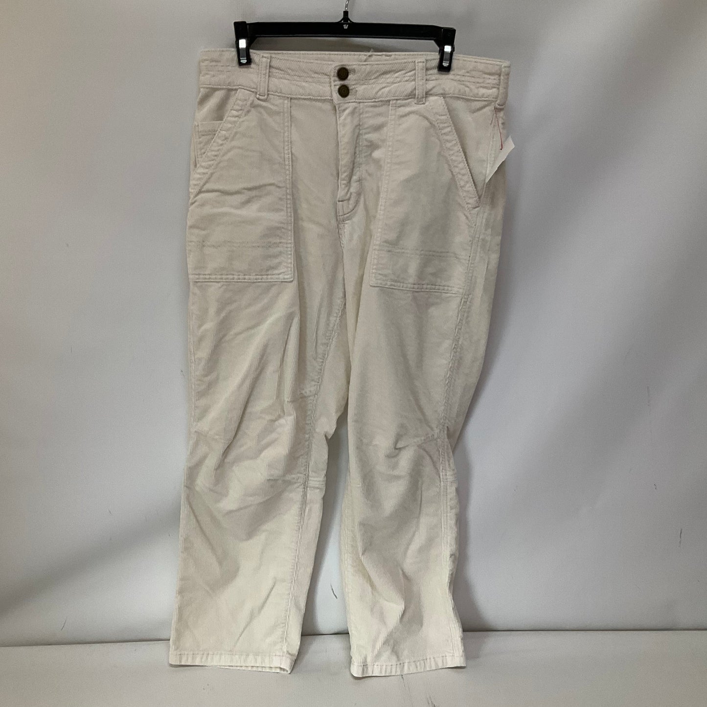 Pants Corduroy By Pilcro In White, Size: 10