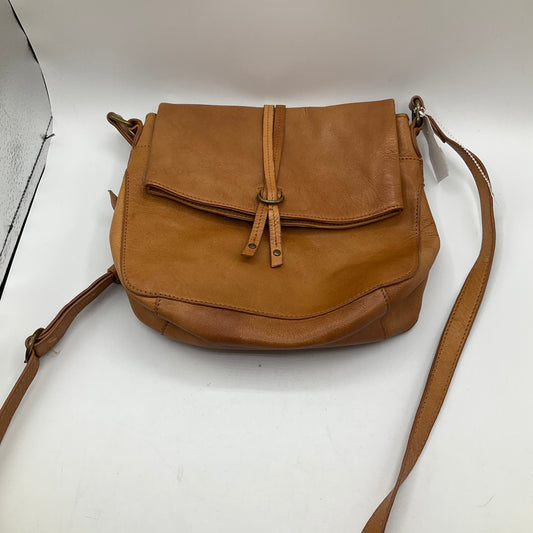 Crossbody Leather By Lucky Brand, Size: Small