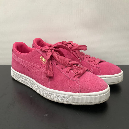 Shoes Sneakers By Puma In Pink, Size: 7