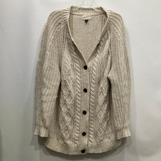 Cardigan By Universal Thread In Cream, Size: Xxl