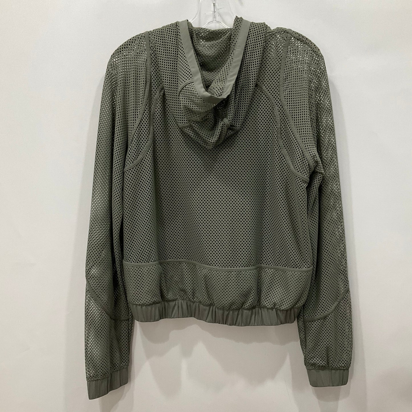 Athletic Jacket By Lululemon In Green, Size: 4